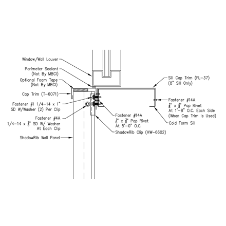 Butler Shadow Rib ShadowRib Assemblies | NCI