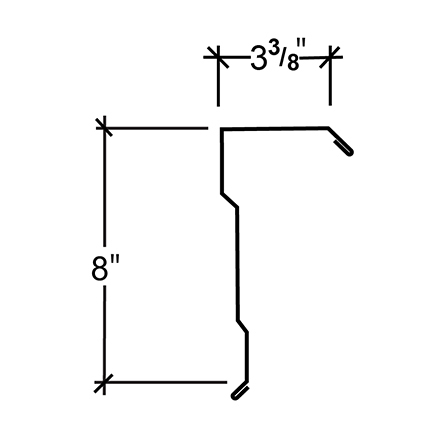 Edgecraft Southern Std. Peak Box - PBR Roof At Steel Line Up To 3/4 Edgecraft Southern Std. Peak Box - PBR Roof At Steel Line Up To 3/4