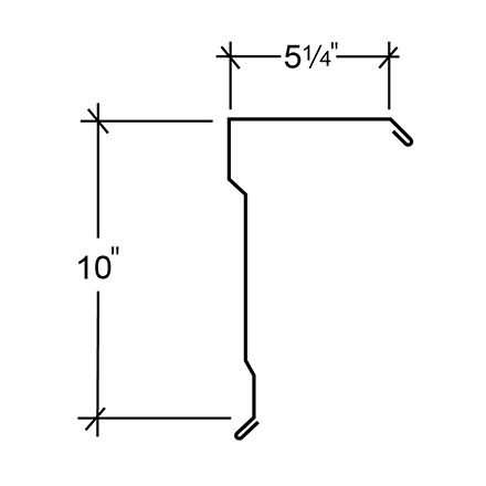 Edgecraft Southern Lg. Peak Box - PBR Roof At Steel Line Up To 3/4 Edgecraft Southern Lg. Peak Box - PBR Roof At Steel Line Up To 3/4