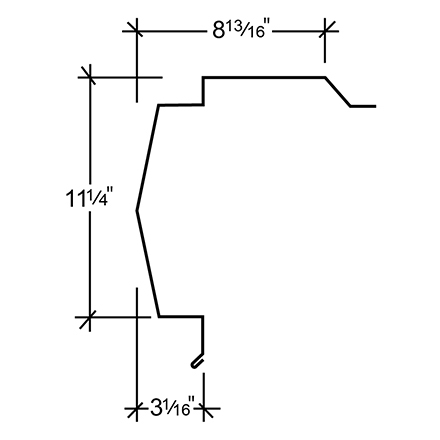 Sculptured Northern Lg. Alt. Peak Box - PBR Sculptured Northern Lg. Alt. Peak Box - PBR
