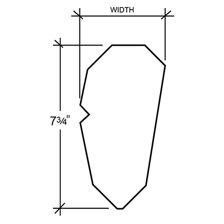 Sculptured Eave Box Trim End Cap - PBR Sculptured Eave Box Trim End Cap - PBR