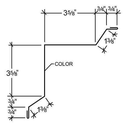 Inside Corner Trim 3-5/8 Inside Corner Trim 3-5/8