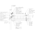 Box Rake Floating Low with Cleat Metal Deck - 12