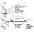 Parapet Rake Masonry Saw Cut Plywood - 5V Crimp Assembly