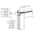 Eave Box Gutter - Vertical Panel - MasterLine 16® Assembly