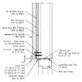 Walk Door Header - Vertical Panel - MasterLine 16® Assembly