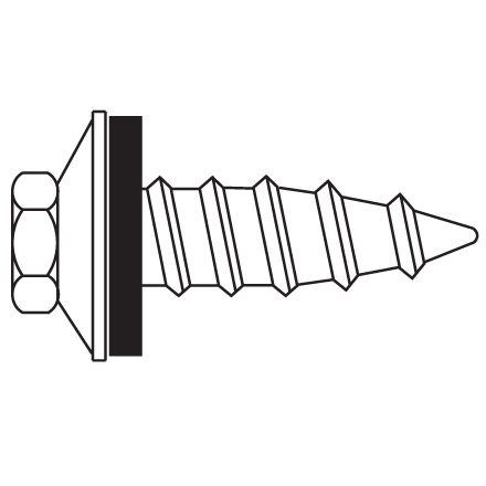 1/4"-14 x 1" Type AB 304 Stainless 1/4"-14 x 1" Type AB 304 Stainless