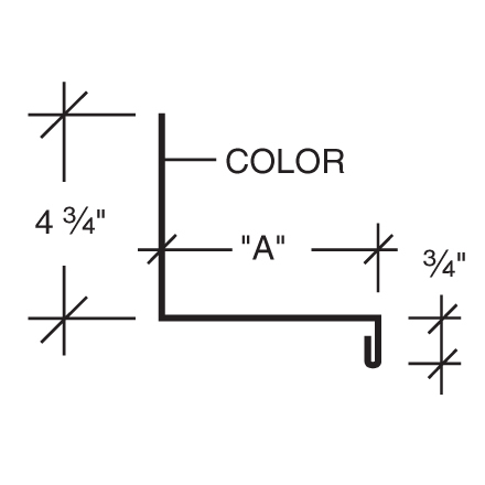 Parapet Rake Flashing - Fixed Parapet Rake Flashing - Fixed