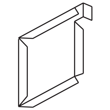 Box Gutter Ends | End Trim, Boxes and Straps | Concealed Fastener Trim ...