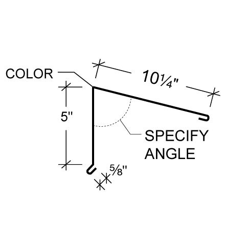Box High Side Eave Trim Box High Side Eave Trim