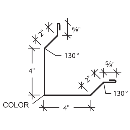Outside Corner Trim - 7.2 Panel Outside Corner Trim - 7.2 Panel