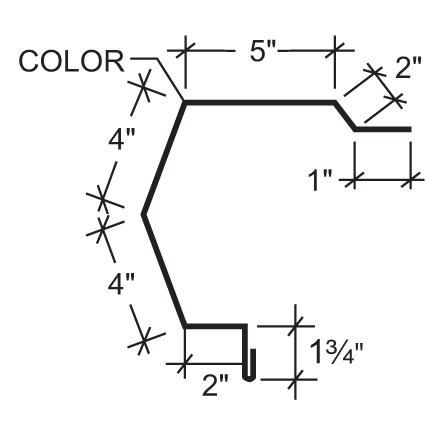Sculptured Rake - 7.2 Panel Sculptured Rake - 7.2 Panel
