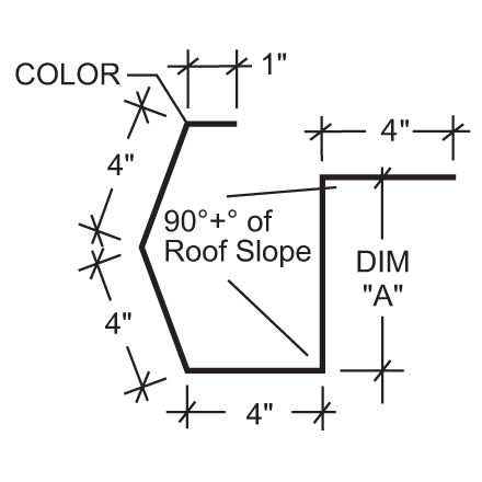 Sculptured Eave Gutter - 7.2 Panel Sculptured Eave Gutter - 7.2 Panel