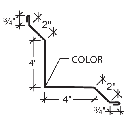 Inside Corner Trim - 7.2 Panel Inside Corner Trim - 7.2 Panel