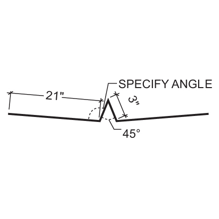 Extended Valley Trim Extended Valley Trim