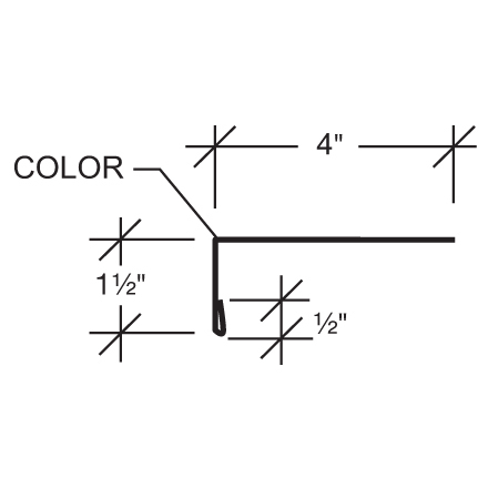 Window Sill Trim - Fixed Glass | Starter and Sill Trim | Exposed ...