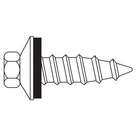 14 x 1" Type A Fastener 14 x 1" Type A Fastener