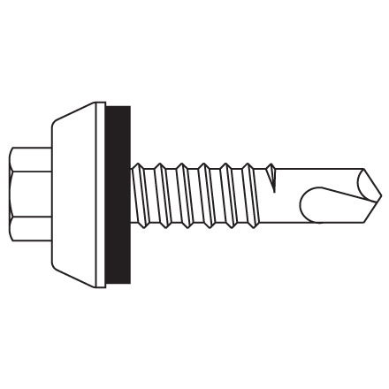 12-14 x 1" Long Life with #3 Drill Point 12-14 x 1" Long Life with #3 Drill Point