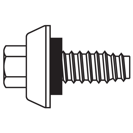 1/4"-14 x 5/8" Long Life Type B 1/4"-14 x 5/8" Long Life Type B
