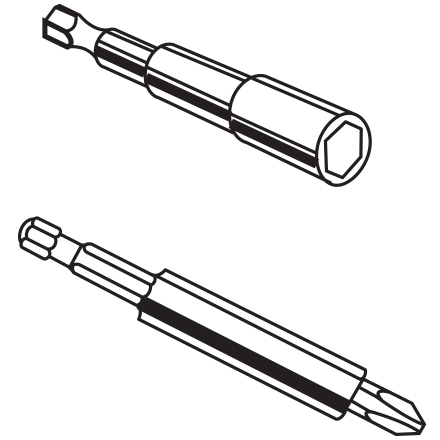 #2 Philips Insert with Magentic Holder #2 Philips Insert with Magentic Holder