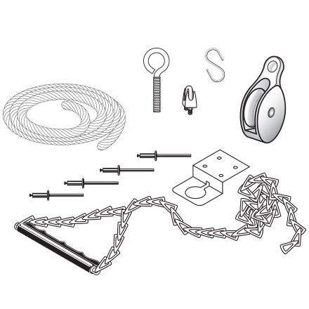 Vent Pull Chain with Handle Vent Pull Chain with Handle