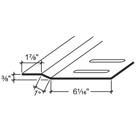 Double-Lok™ Eave Plate Double-Lok™ Eave Plate