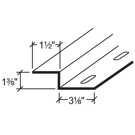 Ultra-Dek® or Double-Lok® Eave Plate Ultra-Dek® or Double-Lok® Eave Plate
