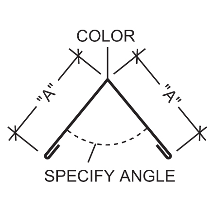 Fixed Ridge or Hip Flashing Fixed Ridge or Hip Flashing