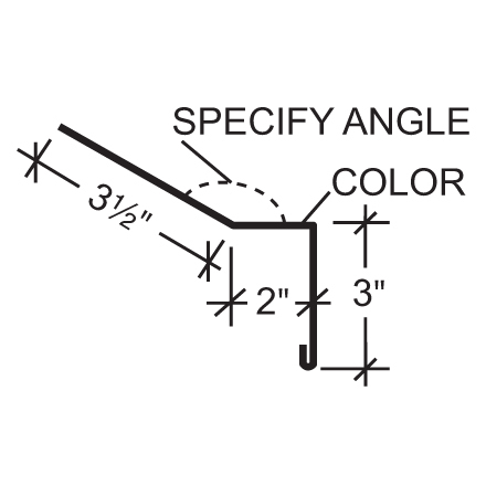 Roof to Fascia or Sill Sash Trim Roof to Fascia or Sill Sash Trim