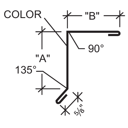 Rake and Corner Trim Rake and Corner Trim