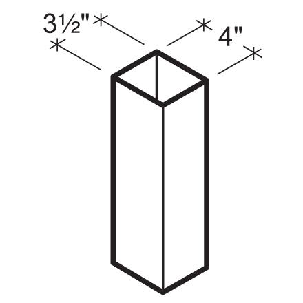 Straight Downspout Straight Downspout