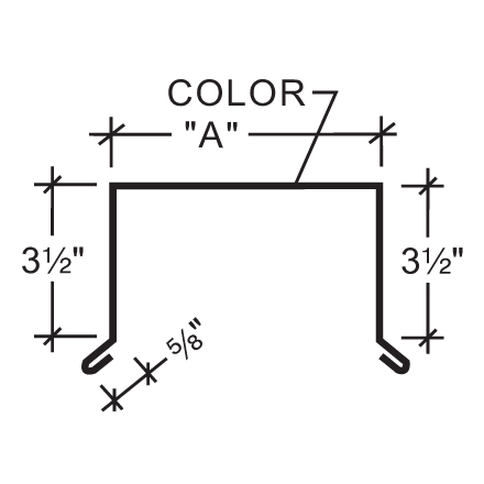 Hem-Lock Coping Trim Hem-Lock Coping Trim