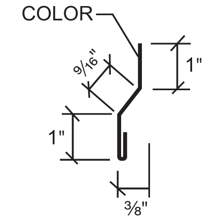 Panel Cleat - MasterLine 16® Panel Cleat - MasterLine 16®