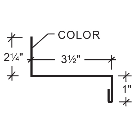 Butler Shadow Rib Base Trim - ShadowRib™ | Base Trim | Concealed Fastener Trim | Trim ...