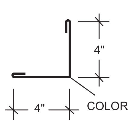 Outside Corner Trim - ShadowRib™ Outside Corner Trim - ShadowRib™